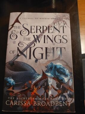 Carissa Broadbent The Serpent & The Wings of Night — Blue Cover Edition